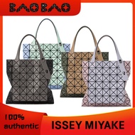 AAAA Issey Miyake shoulder bag tote bag/kangaroo bag new 7-lattice color matching handbag