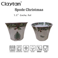 Spode Christmas Cache Pot 7.2", 14cm (height)