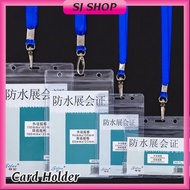 PVC Name Tag Holder | NAME BADGE / ID TAG / TRANSPARENT ID NAME TAG | Card Holder | ID Card Holder |