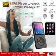 (🚚Local) Mini MP3 MP4 Player Portable Walkman Bluetooth 5.4 Music Player Music Stereo Player Support