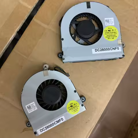 Cooler Fan For DELL ALIENWARE M17X R3 R4 R5 0XVXVH DC28000CMF0/DC2800099F0 0Y34KC 0GVHX3 DFS531205HC