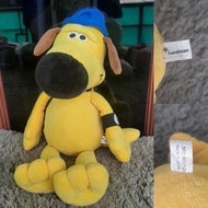 Boneka Bitzer Dog Yellow Gukguk Guguk Kartun Shaun the sheep Original Aardman | RARE Limited