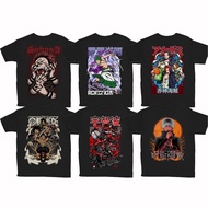Anime Manga T-shirt Red Film Luffy One Piece Pirate Akagami Roronoa Zoro T-shirt Ryoman Sukuna Jujut