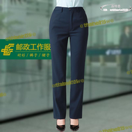 【全館】郵政工作服女褲郵儲郵局工作褲西裝褲銀行工裝制服褲西褲工服職員