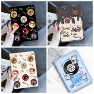Cute cartoon samsung tablet leather case tab a7lite a8 a9 a9+ s7 s8 s9 s9fe plus s6lite tab a10.1 20