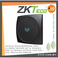 ZKTeco Weatherproof IP65 13.56MHz Mifare MF IC Reader for C3 Series Door Access Control LED Indicator KR601M