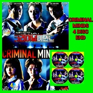 KASET DVD FILM SERIAL SERI CRIMINAL MINDS 4 DISC TAMAT-FILM SERI BARU ACTION TERLARIS