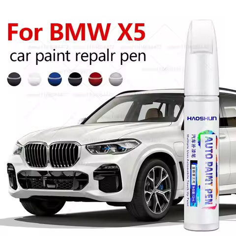 Car Paint Repair Pen For 1999-2025 BMW X5 Paint Scratch Repair Accessories Grey C5A White 300 Black 