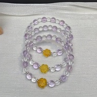 Boutique Natural Bolivian Amethyst Bracelet Bracelet Bolivian Amethyst Bracelet Bracelet Lucky Brace