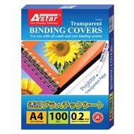 Astar A4 Transparent Binding Cover