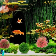 AINTP Aquatic Plants Ball, Plastic Simulation Water Grass Ball, Creative Realistic 9cm Artificial Wa