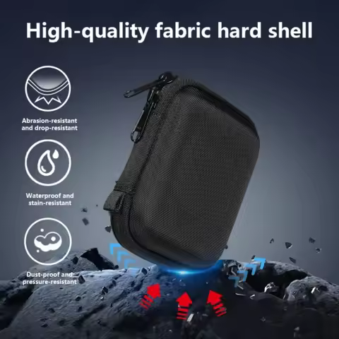 T3EE Durability EVA Storage Case for T5/T7/T9 SSD Dustproof Cover Waterproof and Dustproof High Perf