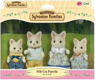 Mainan Koleksi Sylvanian Families Silk Cat Family
