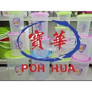 NCI 60316 60318 60320 60322 60324 60326 60328 60330 60332 Round Fresh Plastic Airtight Multipurpose 