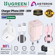 IPHONE UGREEN Charger Lightningiphone MFI PD Type C Fast Charging 20w 30w