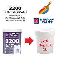 1L 3200 Nippon Paint Sealer Interior Nippon Wall Sealer Paint Nippon Sealer Cat Sealer Dinding Dalam