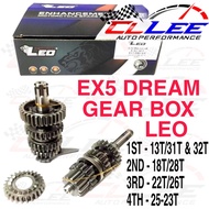 LEO GEAR BOX EX5 CLASS EX5 DREAM RACING GEAR BOX SET LEO（WITH KICK GEAR ）R＆D THAILAND