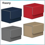 fixory Durable Card Deck Box Storage Organizer Holder Container Standard for TCG