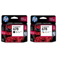 HP 678 Original Ink Cartridge- Black or Tri-color FOR HP 1015/1515/2515/2548/2645/3515/3545/4515/451