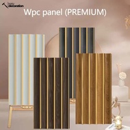 Fluted panel WPC Fluted Wall Panel PVC Wall Panel 3 meter Wood Strip Slat wall decoration shiplap