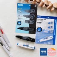 PLUS Whiper MR2 Black Correction Tape Value Pack, Correction Tape Refill