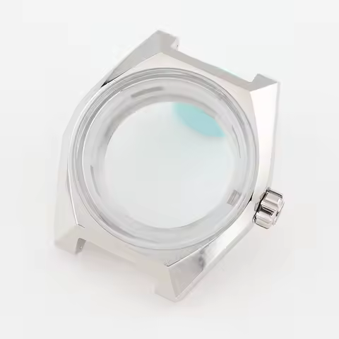 41mm NH35 Case Stainless Steel Bubble Glass Man Sports Mechanical Watch for King Seiko Automatic Mov