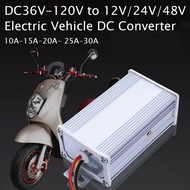 Electric Vehicle DC Converter DC48-72V/DC48-96V/DC48-120V To 12V/24V DC Module Car Power Supply Volt