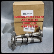 Axle CBR LED CAMSHAFT IN EX SONIC 150 Axle Valve SUPRA GTR 150 CB 150 LED 1set 2pcs Standard Honda M