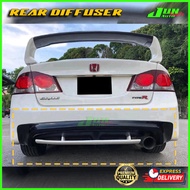 💥Ready Stock💥Honda Civic **MG Style** FD1/FD2/FD2R/FD ** FRP Rear Diffuser ( WITHOUT PAINT )