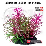 PLASTIC PLANT ORNAMENT AQUARIUM DECORATION POKOK PLASTIK HIASAN DALAM AQUARIUM
