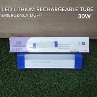 30W LED LITHIUM RECHARGEABLE TUBE / EMERGENCY LIGHT LED