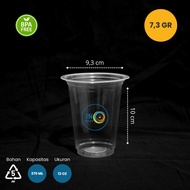 12oz FLAT CUP SCREEN PRINTING 7.3 grams - Free Design 1 Color Sidebebas Plastic Cup Sealer / IN INDO