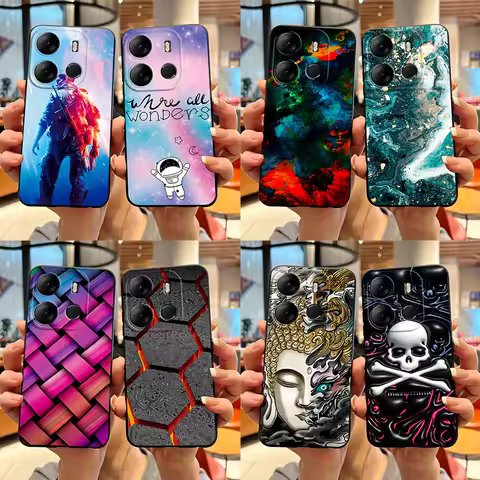 For Tecno Pop 7 Pro Pop7 Case Soft Silicone Luxury Marble Coque Funda For Tecno Spark GO 2023 Pop7Pr