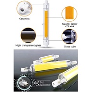 Tube Light - JSLED COB LED Lamp R7S Halogen Glass Tube 78 mm 6 W - JS78