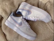 Nike Air Force 1  Double Swoosh 雙勾 白 藍 粉色 CW1574-100