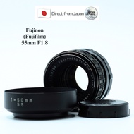 [Used in Japan] " Vintage Lens " FUJINON FUJI PHOTO Fujifilm 55mm  f/1.8 Japan