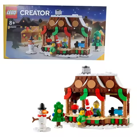 LEGO 40602 Winter Market Stall Building block toys