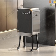 Smart Dustbin Electric With Lib Rubbish Bin Steel Trash Can With Wheel Household Tall Feet gsfcaaf.s