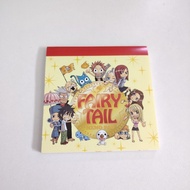 Fairy Tail official merch memo pad (2designs, 60sheets) notes Natsu Dragneel Lucy Heartfilia Erza Sc