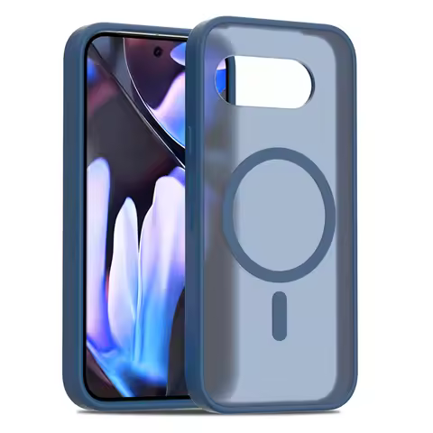 Ultra-Thin MagSafe Compatible Case for Google Pixel 9A - TPU/PC Silky Smooth Touch Wireless Charging