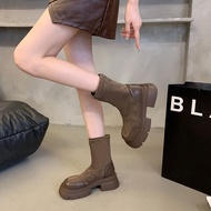 Martin Boots - Women’s Fall 2025 Thick Heel Heightening Fashion Boots