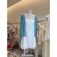 47.40s TWO-STRING DRESS WITH CARDIGAN