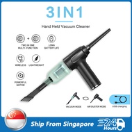 3 In 1 Mini Handheld Cordless Electric Vacuum Cleaner/Duster Blower /Air Pump Replaces Canned Air Cleaner For Home/Car