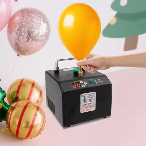 Automatic Balloon Pump – Fast Inflation, Ideal for 160 Long & 5-inch Balloons, Party & Celebration M