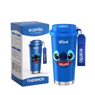 ecentio tumbler minum premium tahan dingin 24 jam botol stainless 316 portable tumblr 530ml
