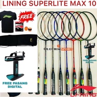 Raket Badminton Lining SuperLite MAX 9 10 Original