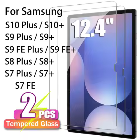Screen Protector For Samsung Galaxy Tab S10 Plus/S9 Plus/S9 FE Plus/S8 Plus/S7 Plus/S7 FE(12.4") S10