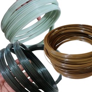 Jeruji Fiber Hitam Coklat dan Putih 2 mili untuk Sangkar Burung