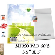 MEMO PAD 60'S / HER CHENG MEMO PAD 60'S / HC MEMO PAD 60'S