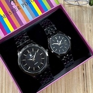 Original Master-Polo Watch Couple set Men & Women Stainless Steel Watch Jam Tangan Pasangan High Qua